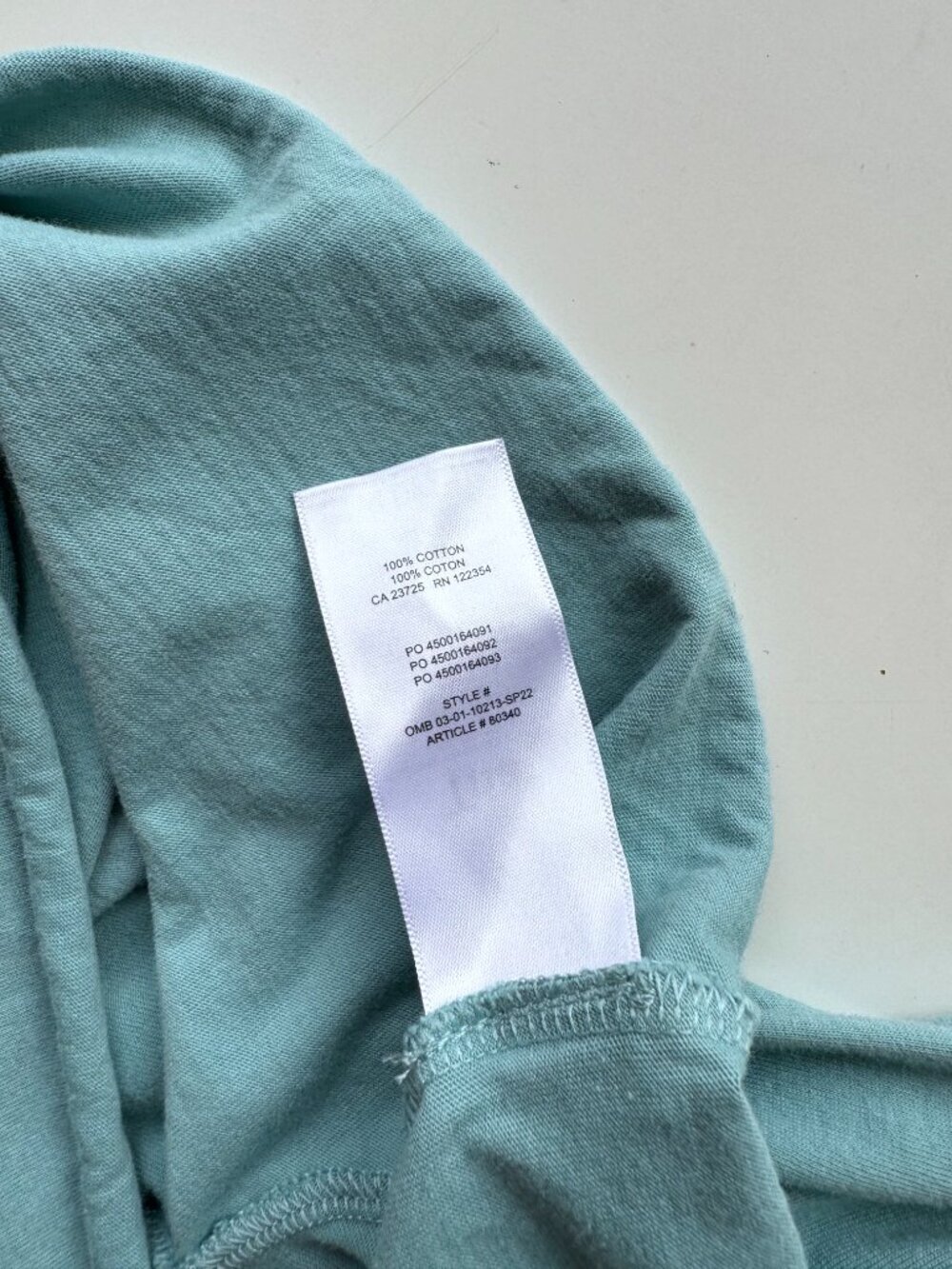 Lot of 2 Aritzia TNA Items - Mays & Tour Cotton Long Sleeve T-Shirts, Size XS - Picture 13 of 13